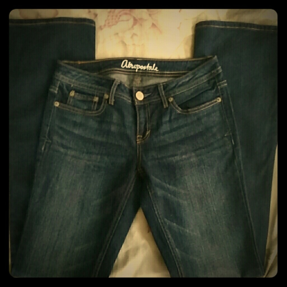 Aeropostale Chelsea Bootleg Jeans Size 0 Reg